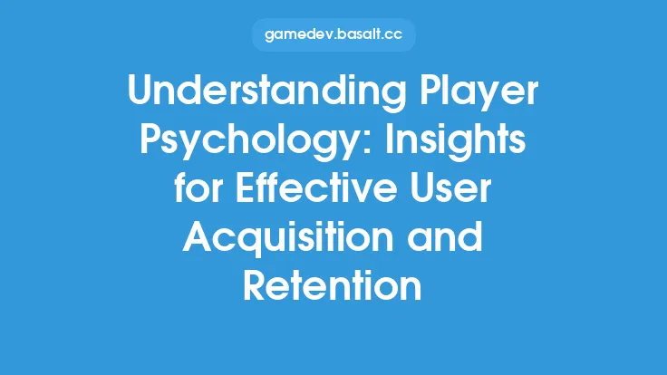 Understanding Player Psychology: Insights for Effective User Acquisition and Retention Thumbnail
