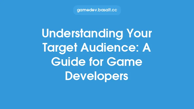 Understanding Your Target Audience: A Guide for Game Developers Thumbnail