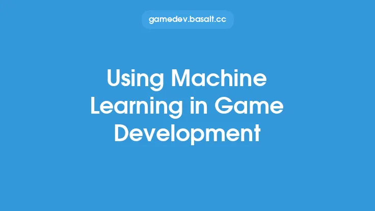 Using Machine Learning in Game Development Thumbnail
